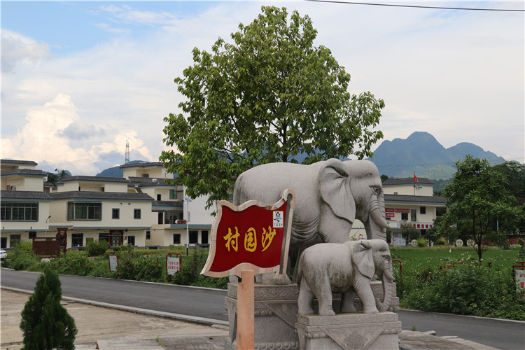 沙園村一景。（清遠日報 特約通訊員張麗思 攝）.JPG